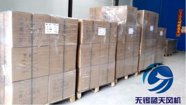 青島1000套FFU風機鋁葉輪發(fā)貨中！